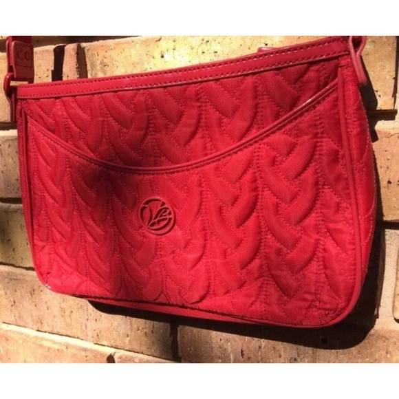 *SOLD* NWOT Vera Bradley Red Quilted & Patent Purse - Picture 9 of 11